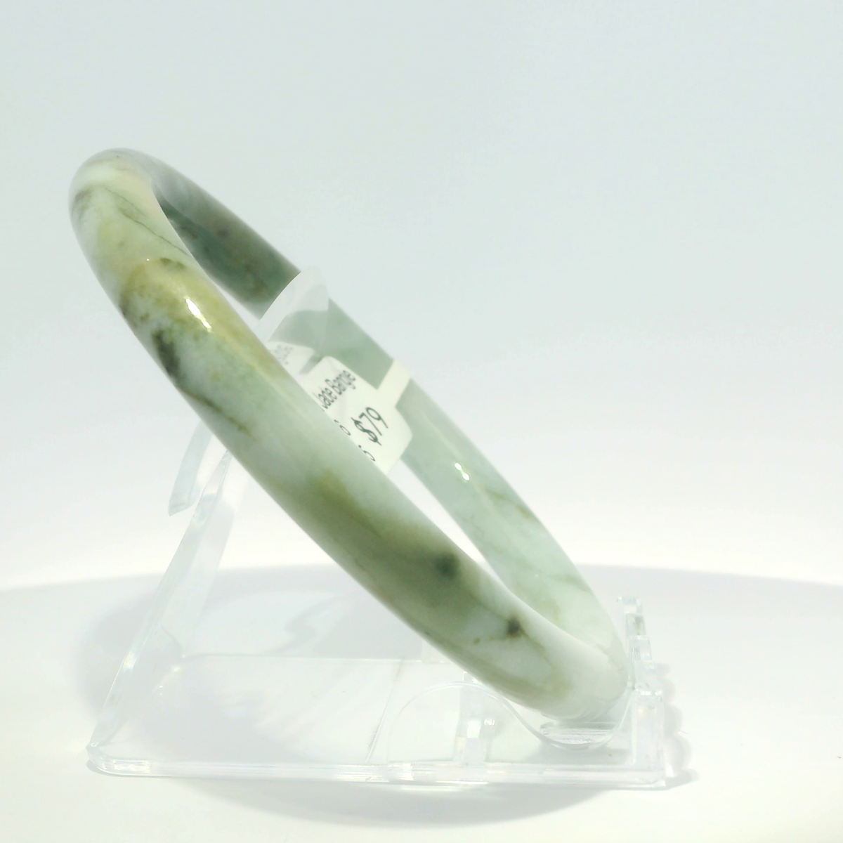Natural Burmese Jadeite Bangle – Size 64 | SL109