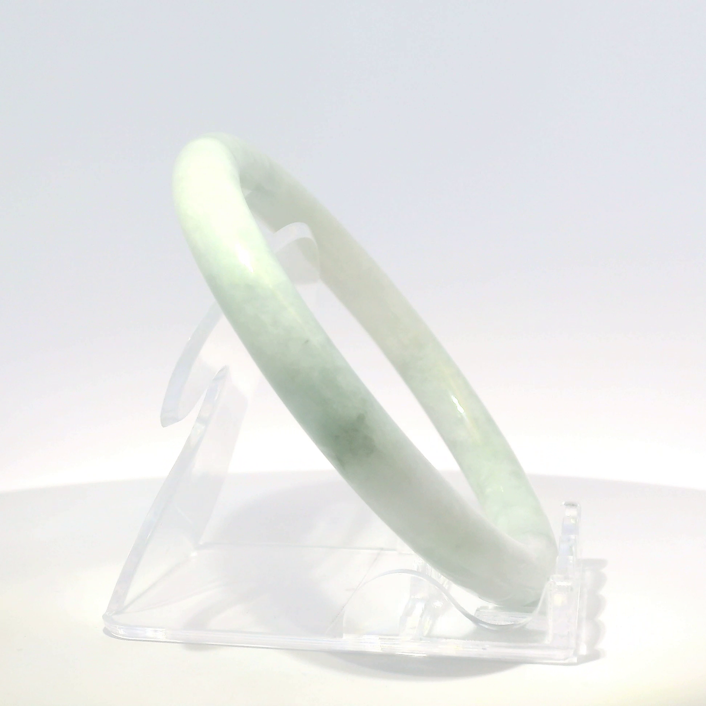 Natural Burmese Jadeite Bangle – Size 58 | SL165