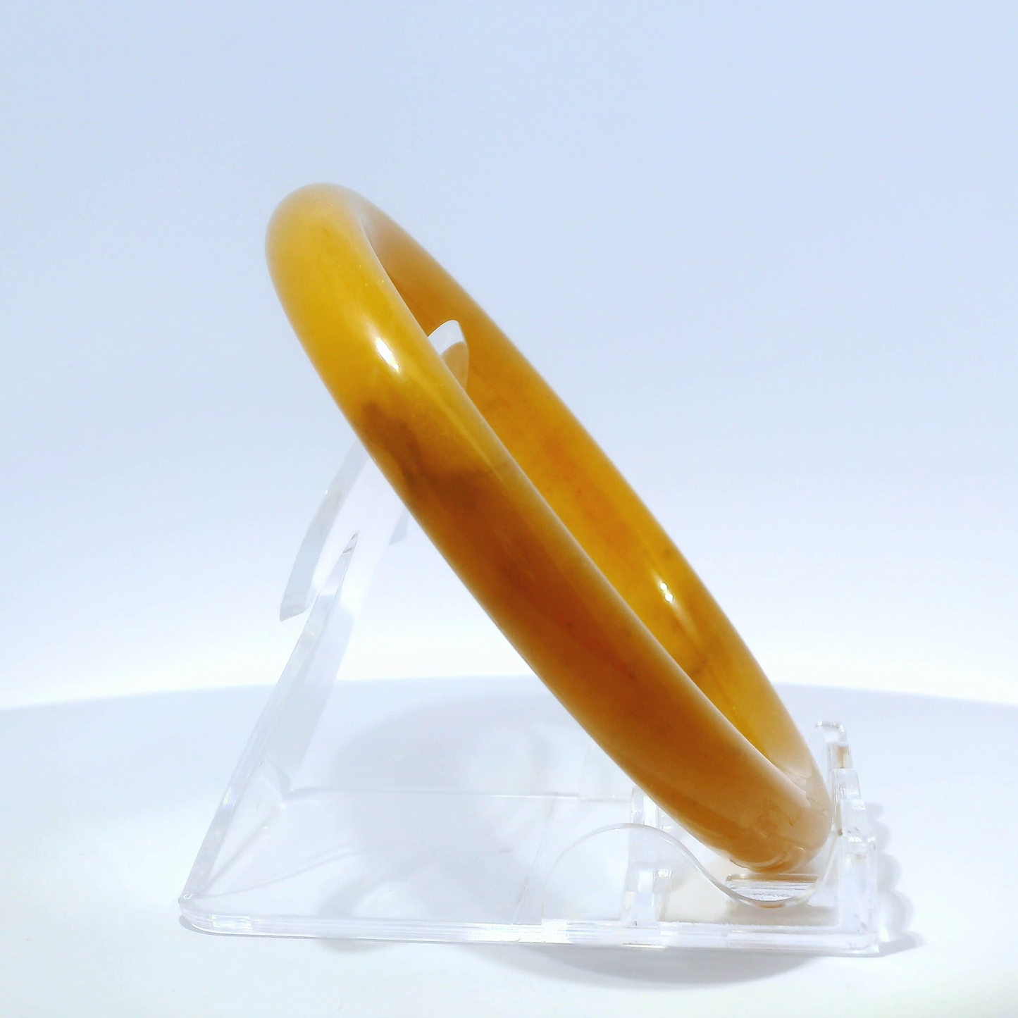 Natural Burmese Jadeite Bangle – Size 58 | SL176