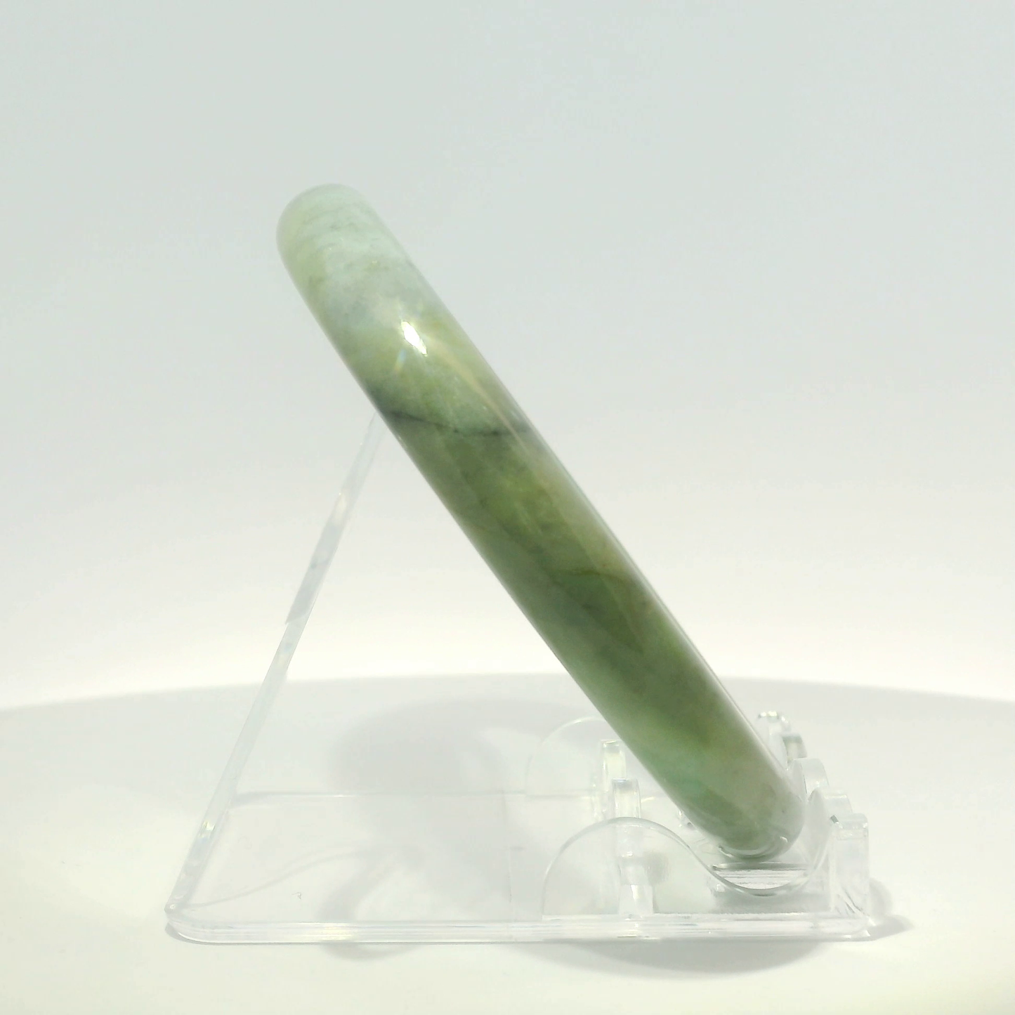 Natural Burmese Jadeite Bangle – Size 56 | SL287