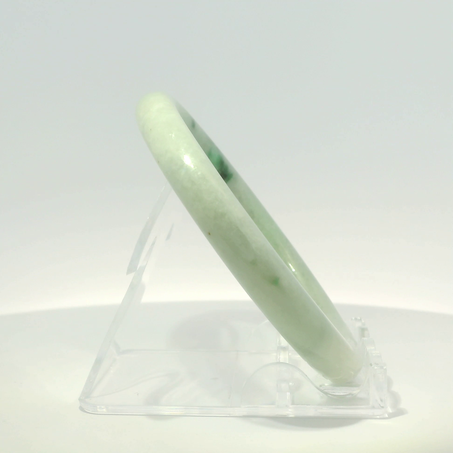 Natural Burmese Jadeite Bangle – Size 56 | SL293