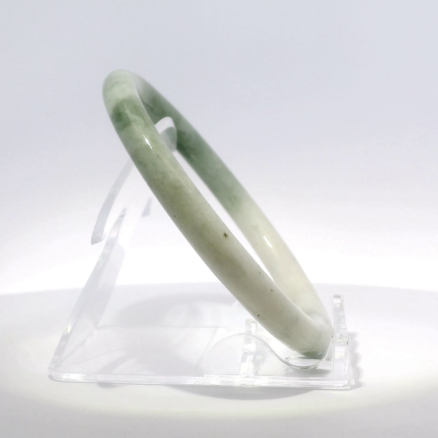 Natural Burmese Jadeite Bangle – Size 57 | SL643