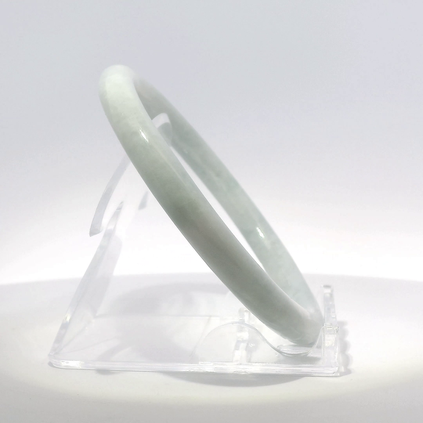 Natural Burmese Jadeite Bangle – Size 58 | SL647