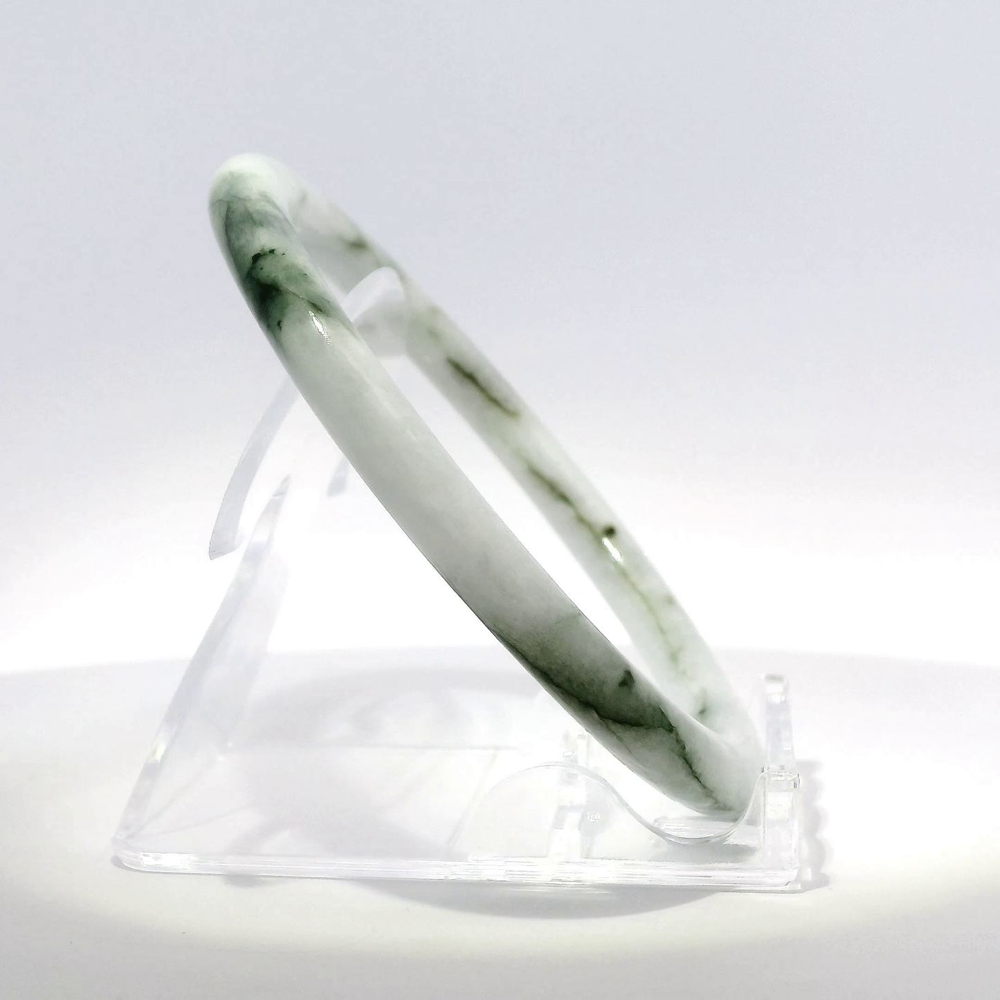 Natural Burmese Jadeite Bangle – Size 60 | SL657