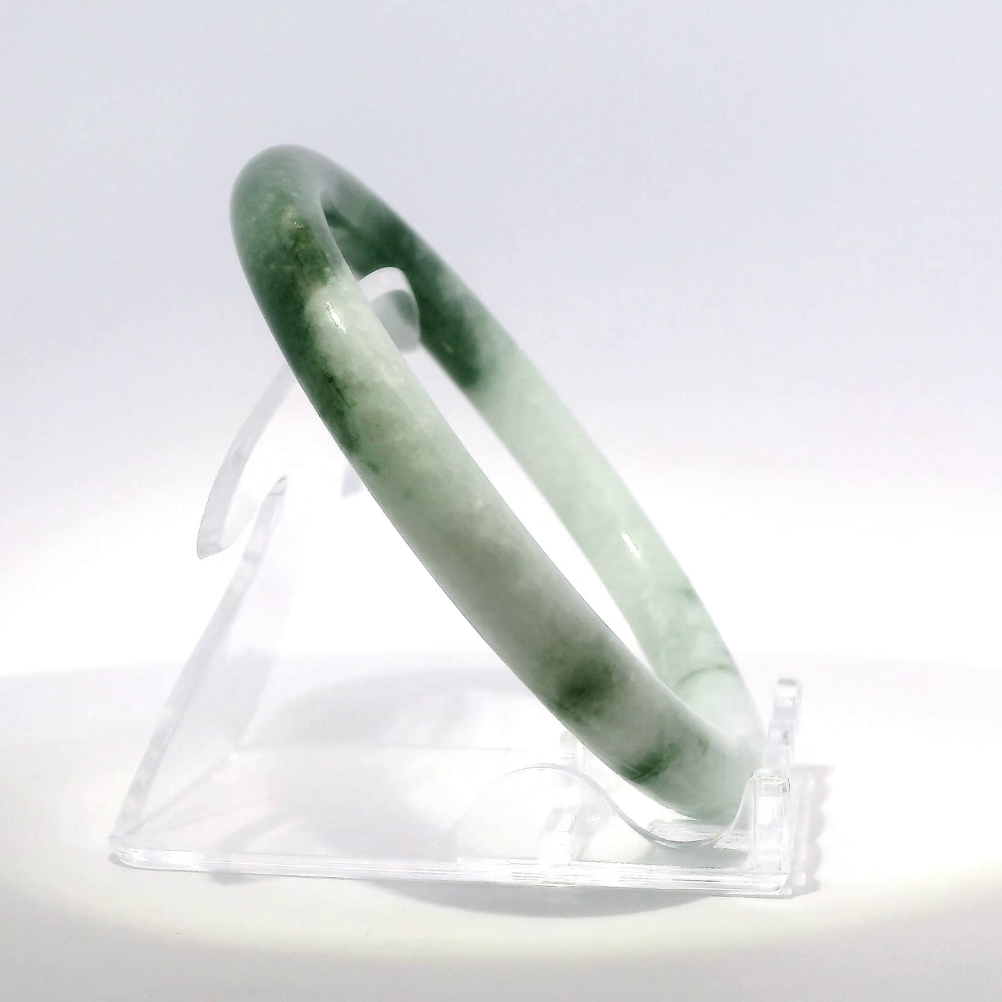Natural Burmese Jadeite Bangle – Size 57 | SL667