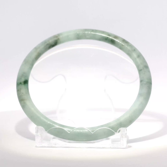 Natural Burmese Jadeite Bangle – Size 62 | SL677