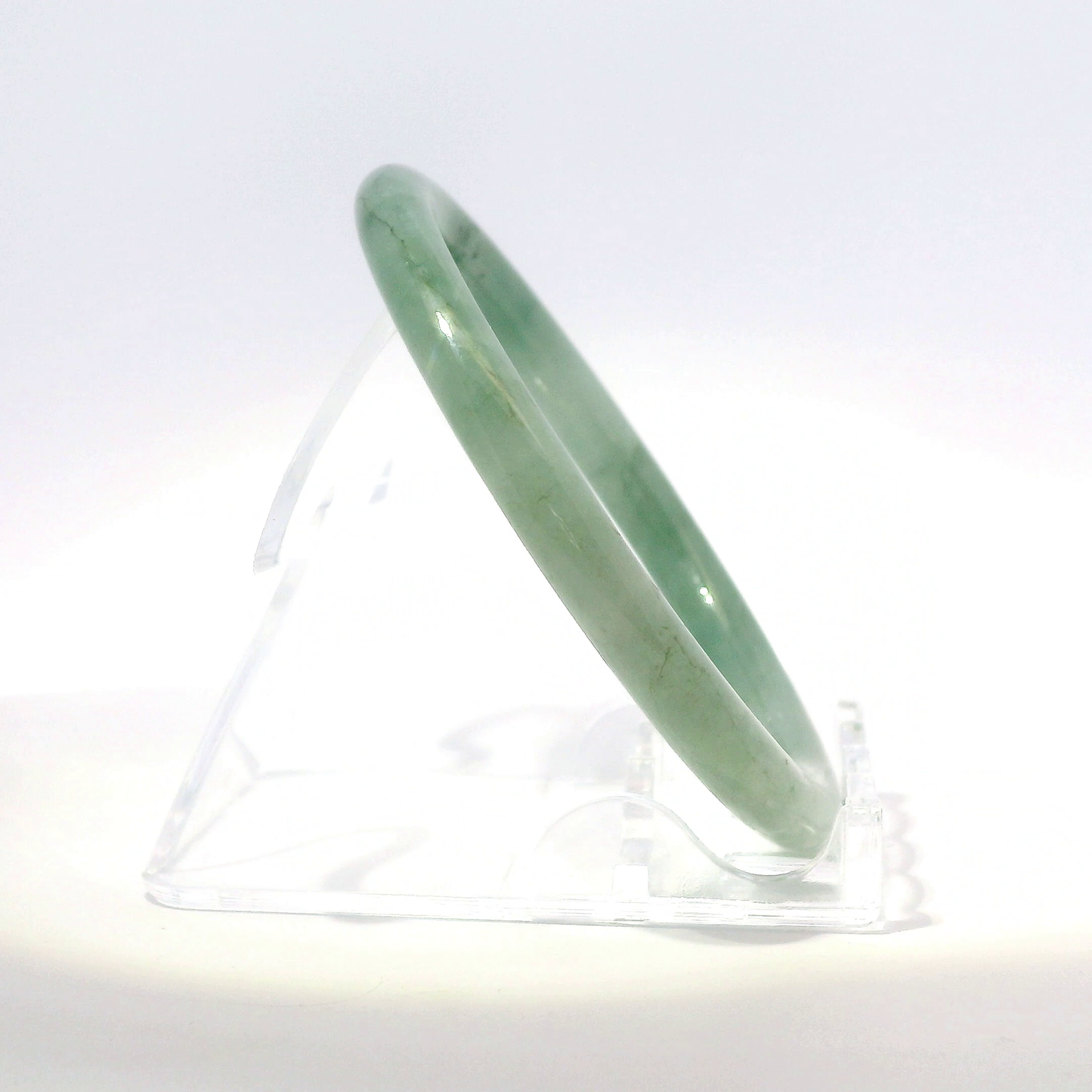 Natural Burmese Jadeite Bangle – Size 54.1 | SL765