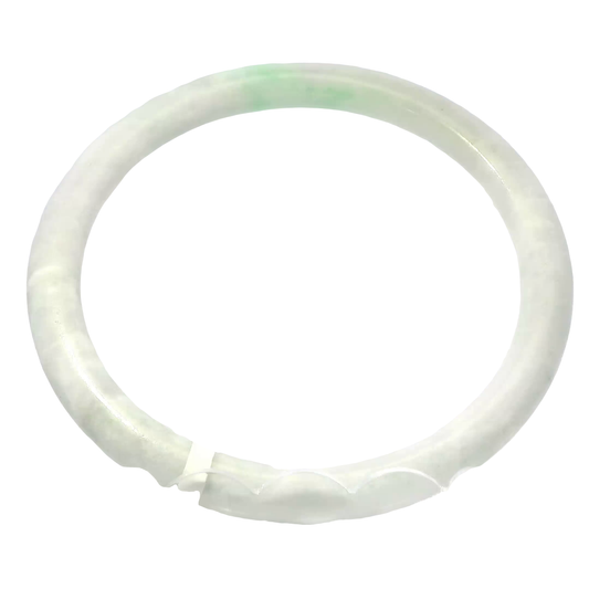 Natural Burmese Jadeite Bangle – Size 61.2 | SL435