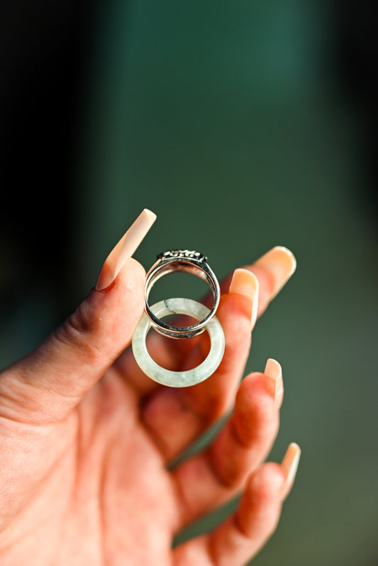 Detachable Jade Rings