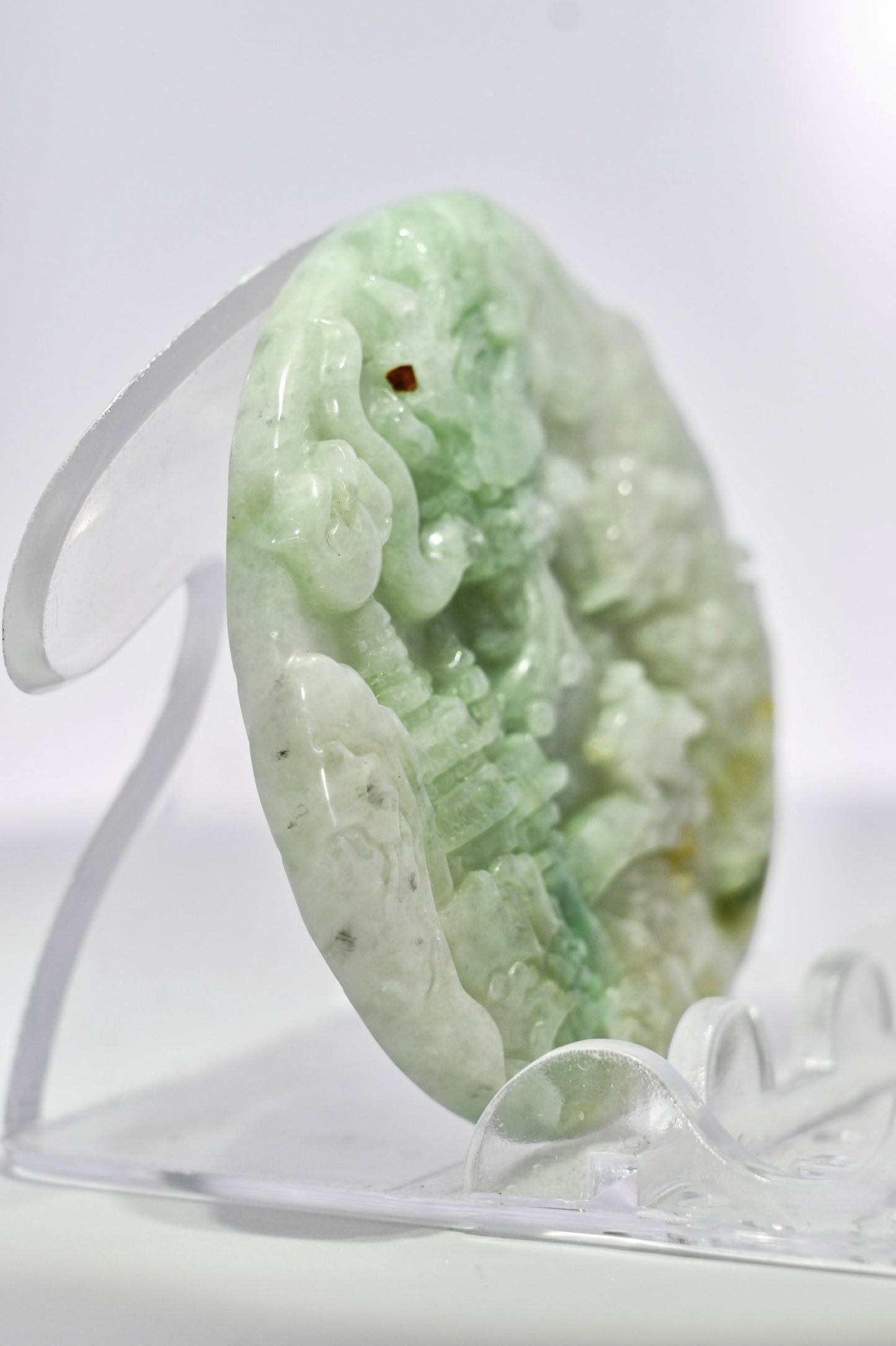 Apple Jade Dragon Horizon Magnet