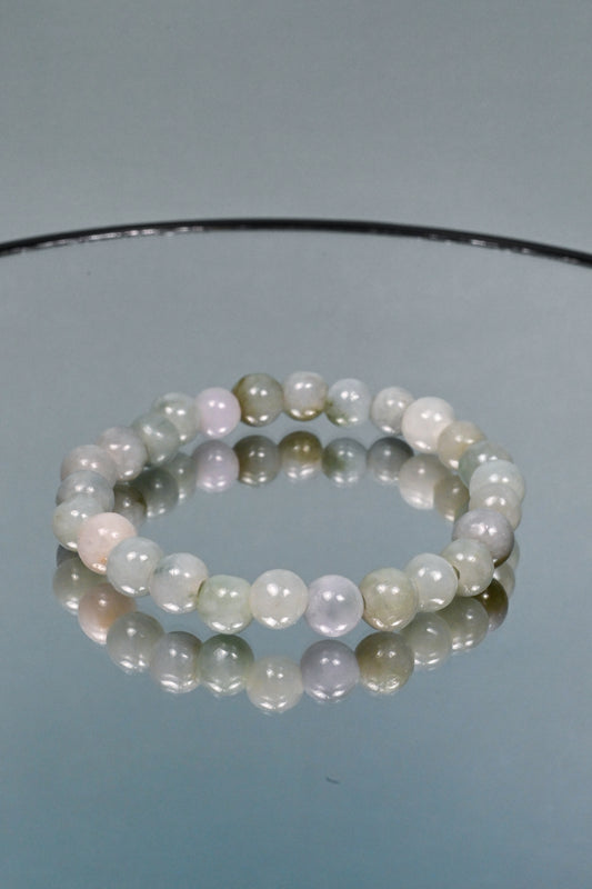 7mm Jade Bead Bracelet