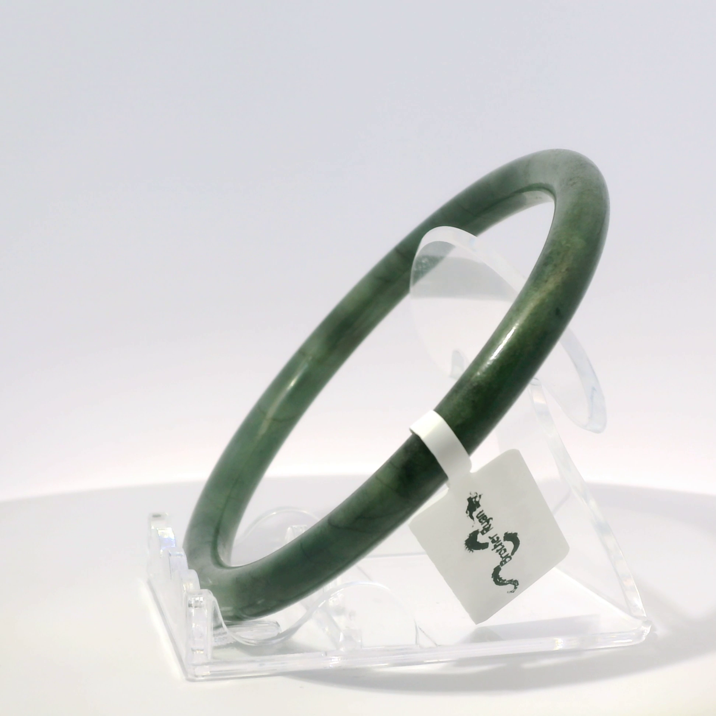 Natural Burmese Jadeite Bangle – Size 63 | SL080
