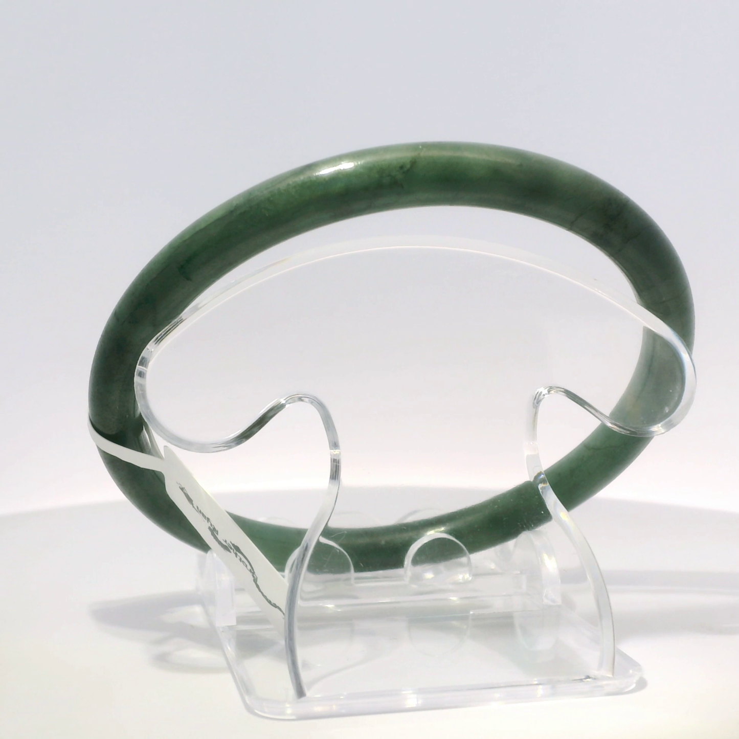 Natural Burmese Jadeite Bangle – Size 63 | SL080