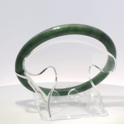 Natural Burmese Jadeite Bangle – Size 63 | SL080