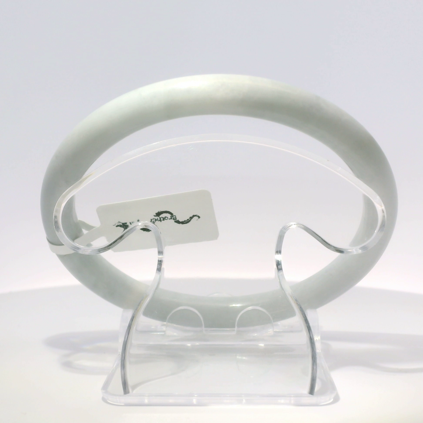 Natural Burmese Jadeite Bangle – Size 62 | SL093