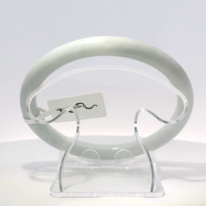 Natural Burmese Jadeite Bangle – Size 62 | SL093