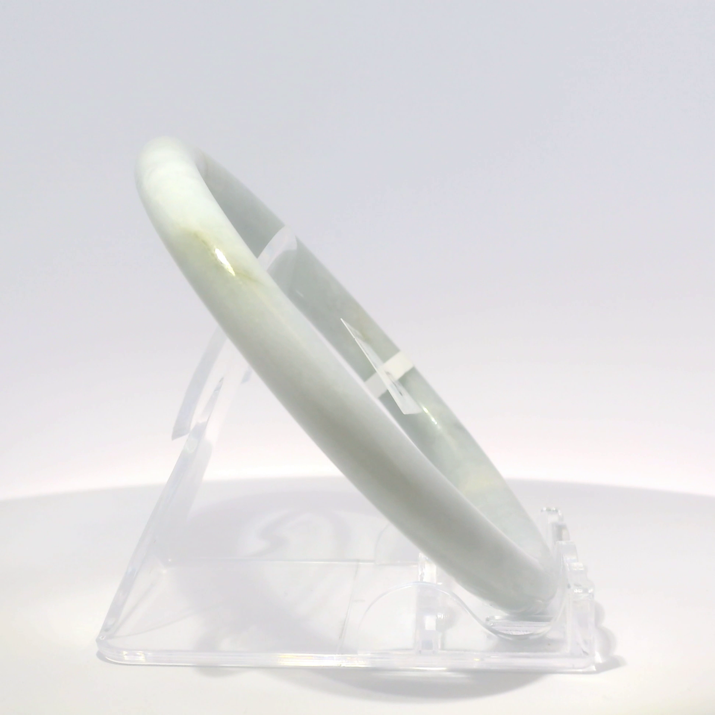 Natural Burmese Jadeite Bangle – Size 62 | SL093