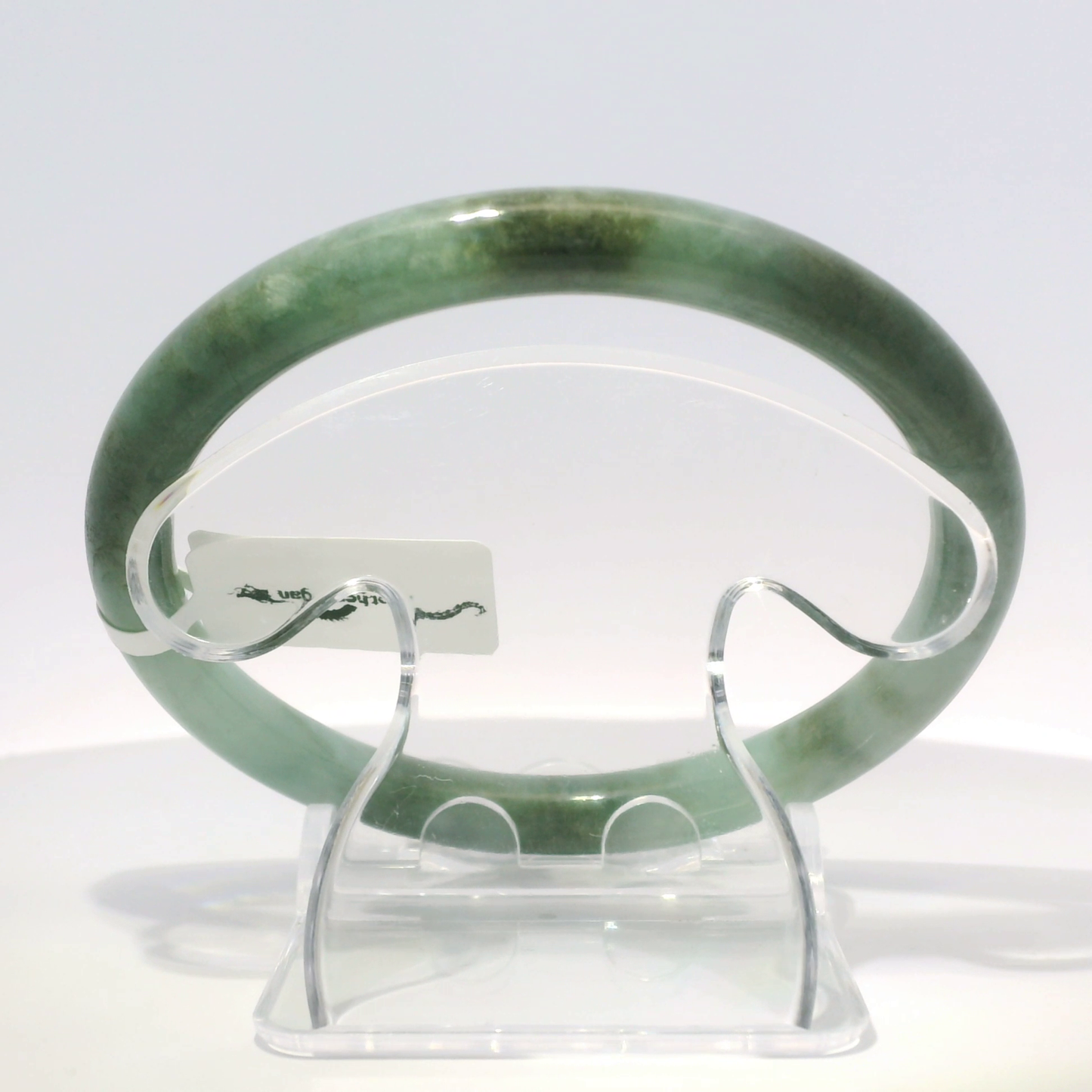 Natural Burmese Jadeite Bangle – Size 63 | SL096