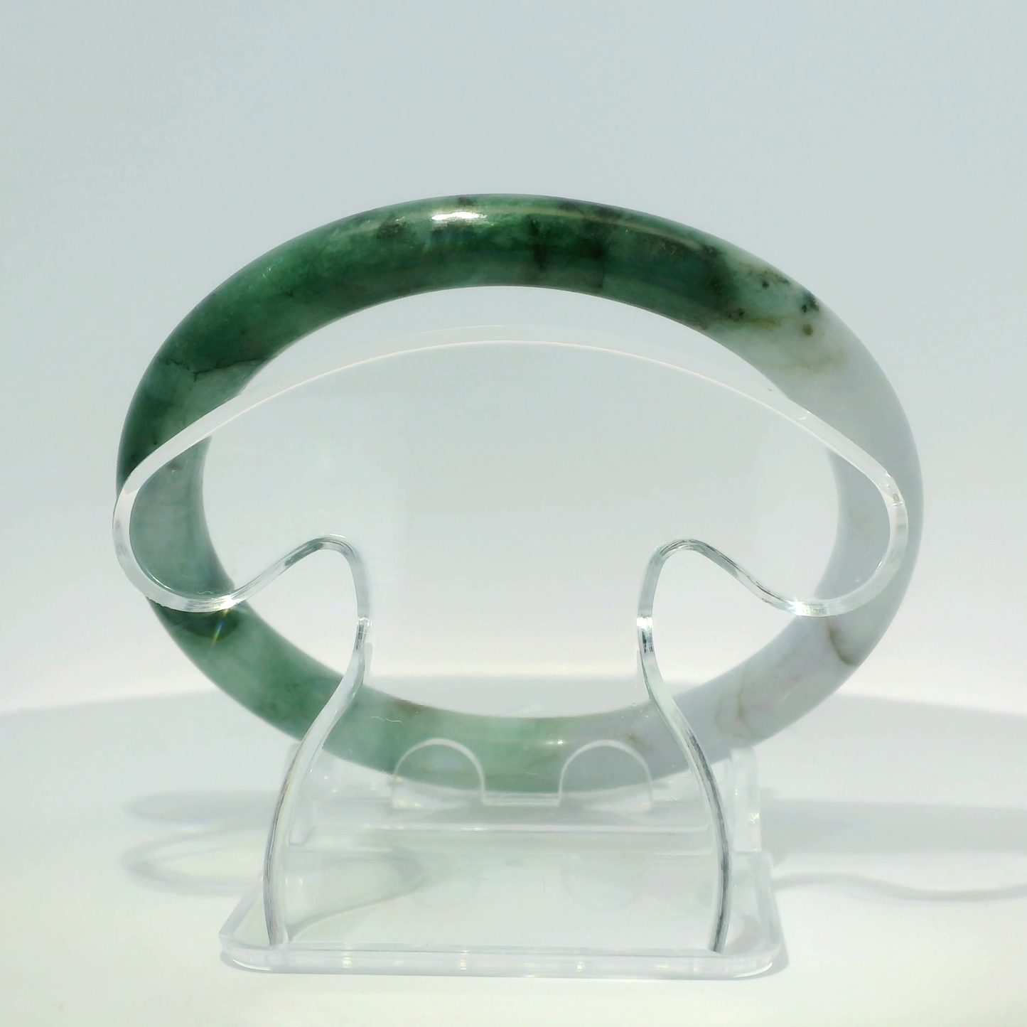Natural Burmese Jadeite Bangle – Size 59 | SL100