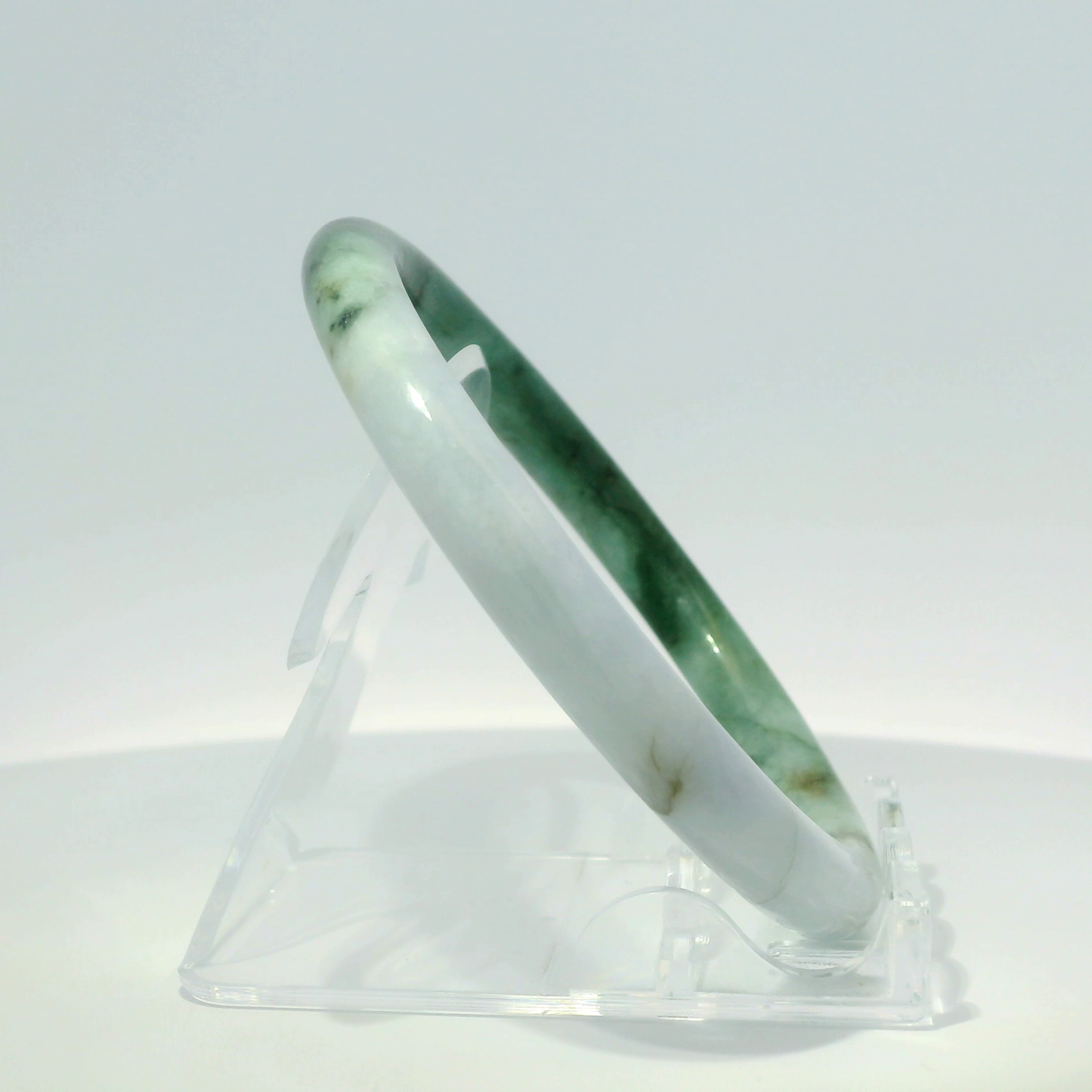 Natural Burmese Jadeite Bangle – Size 59 | SL100