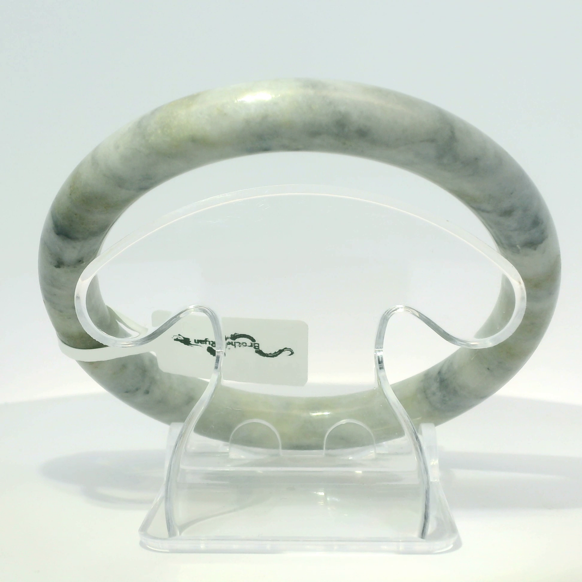 Natural Burmese Jadeite Bangle – Size 63 | SL103