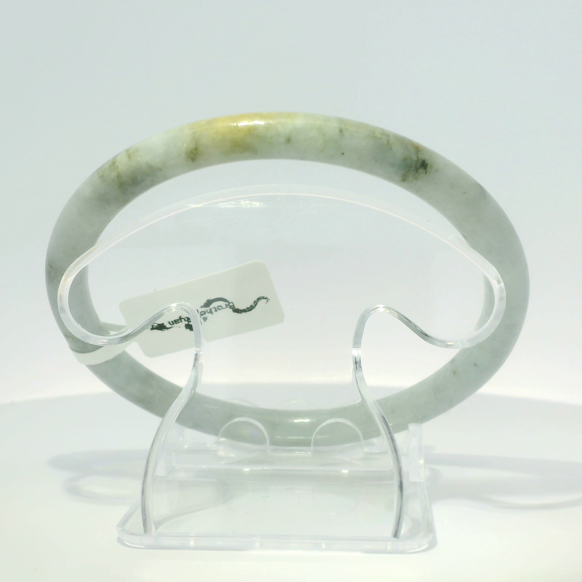 Natural Burmese Jadeite Bangle – Size 63 | SL105