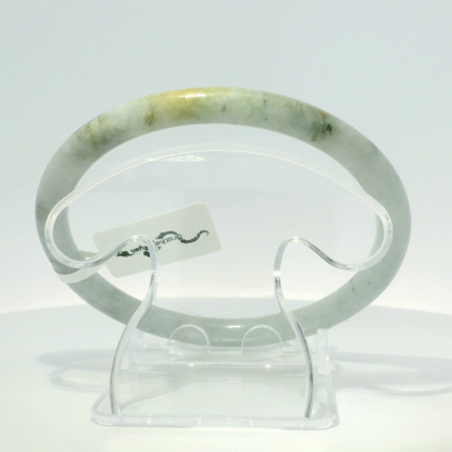 Natural Burmese Jadeite Bangle – Size 63 | SL105