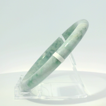 Natural Burmese Jadeite Bangle – Size 64 | SL114