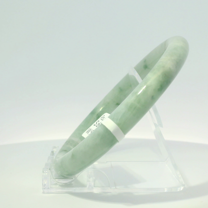 Natural Burmese Jadeite Bangle – Size 64 | SL117