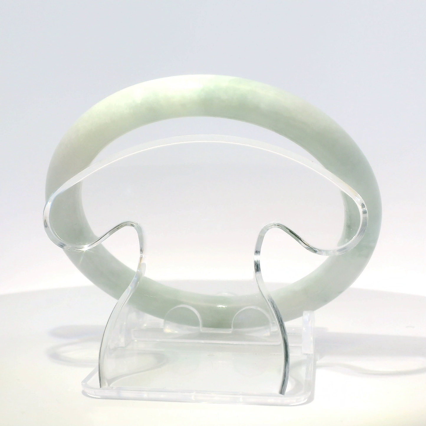 Natural Burmese Jadeite Bangle – Size 58 | SL165