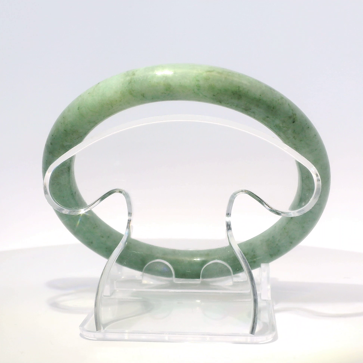 Natural Burmese Jadeite Bangle – Size 58 | SL169