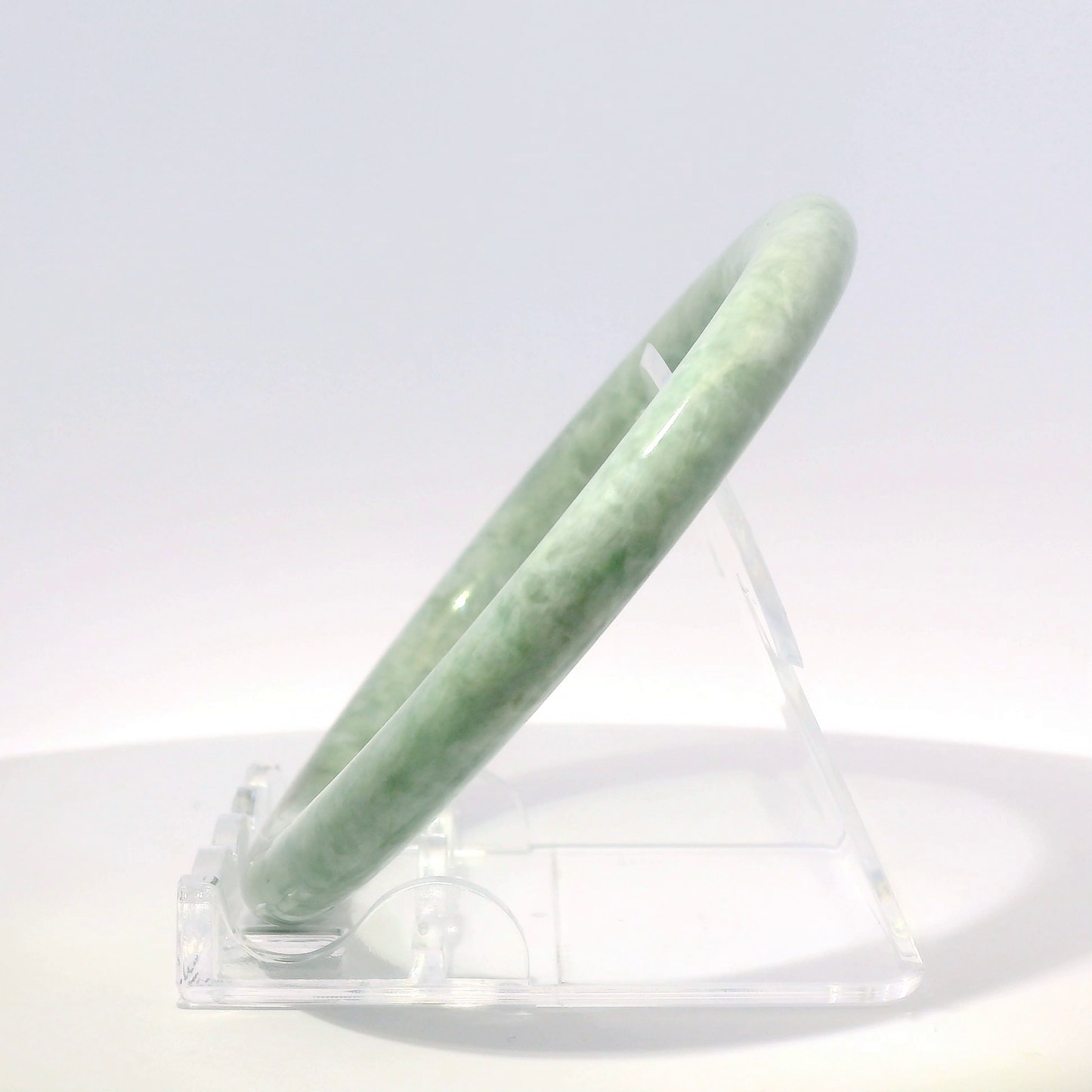 Natural Burmese Jadeite Bangle – Size 59 | SL172