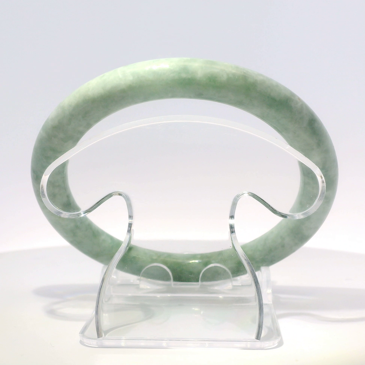 Natural Burmese Jadeite Bangle – Size 59 | SL172