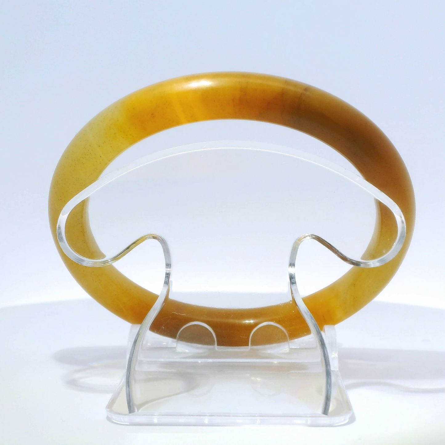 Natural Burmese Jadeite Bangle – Size 59 | SL173