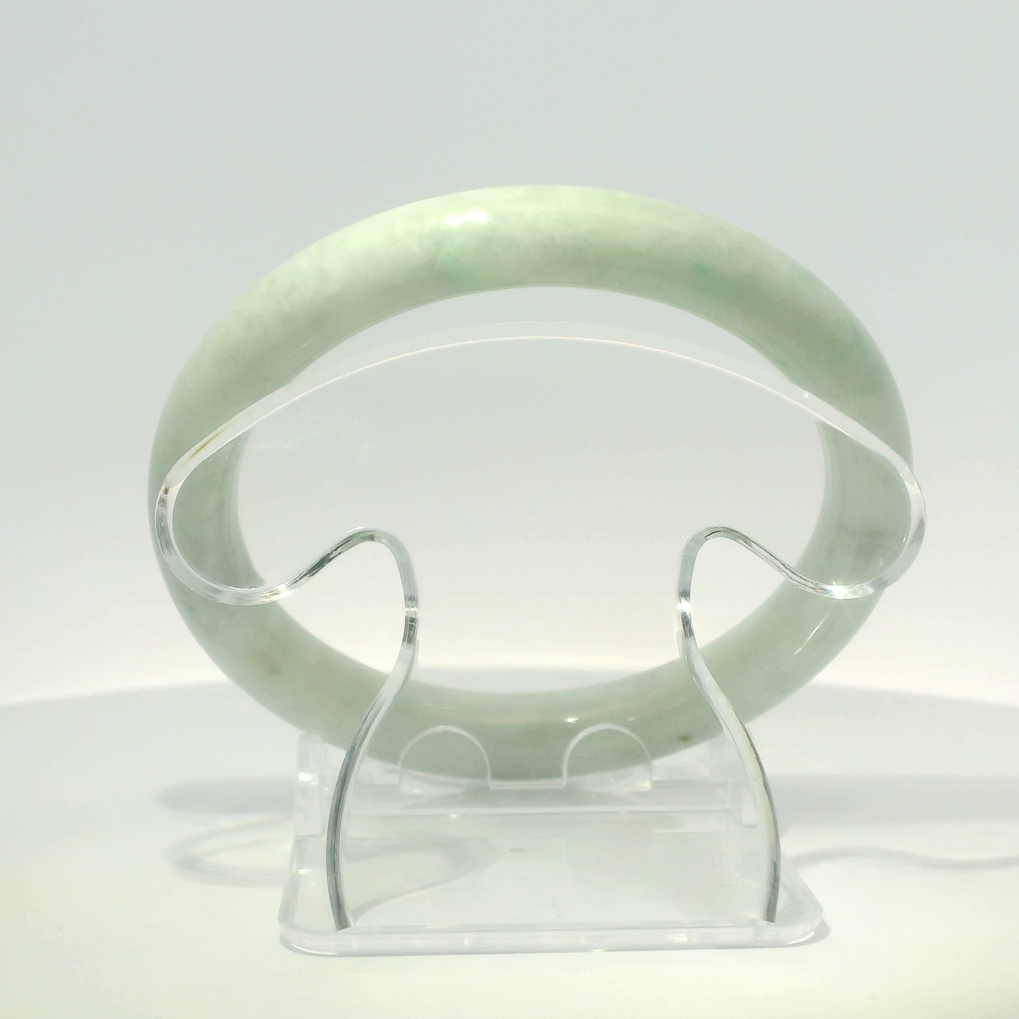 Natural Burmese Jadeite Bangle – Size 56 | SL280