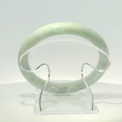 Natural Burmese Jadeite Bangle – Size 56 | SL280