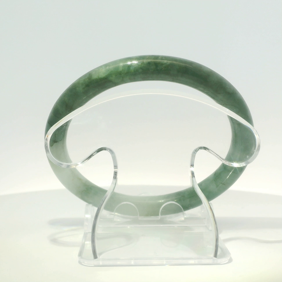 Natural Burmese Jadeite Bangle – Size 55 | SL282