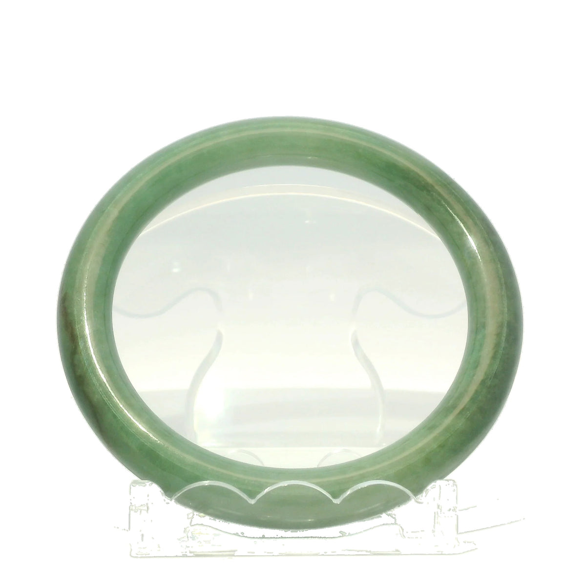 Natural Burmese Jadeite Bangle – Size 56 | SL286