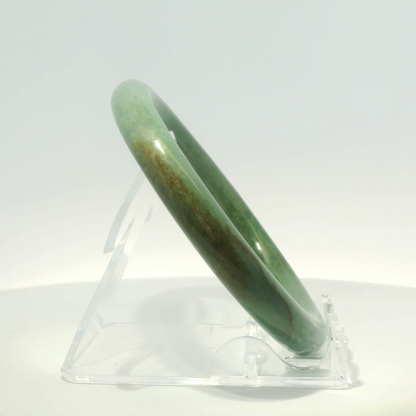 Natural Burmese Jadeite Bangle – Size 56 | SL286