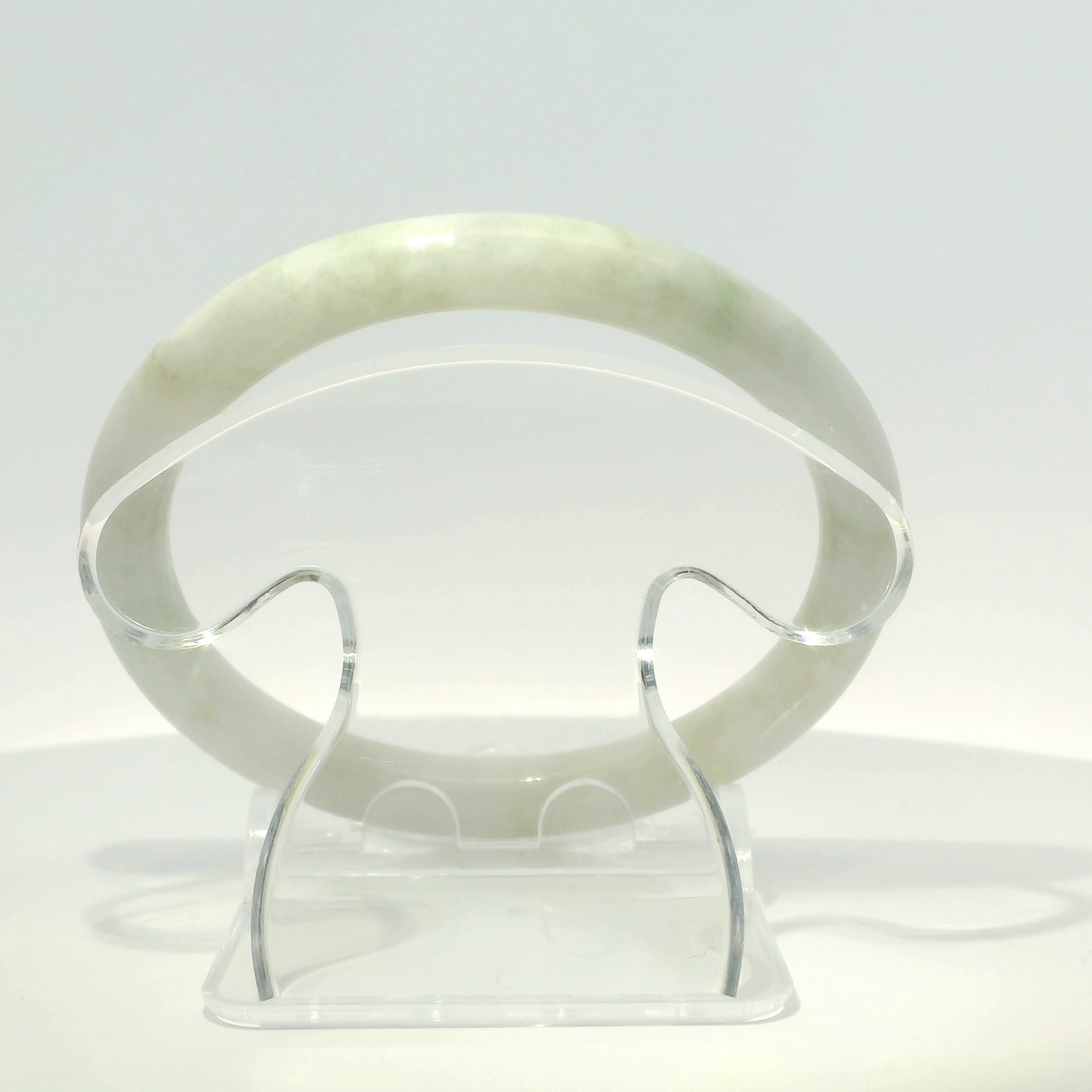Natural Burmese Jadeite Bangle – Size 57 | SL288