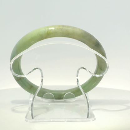 Natural Burmese Jadeite Bangle – Size 56 | SL290