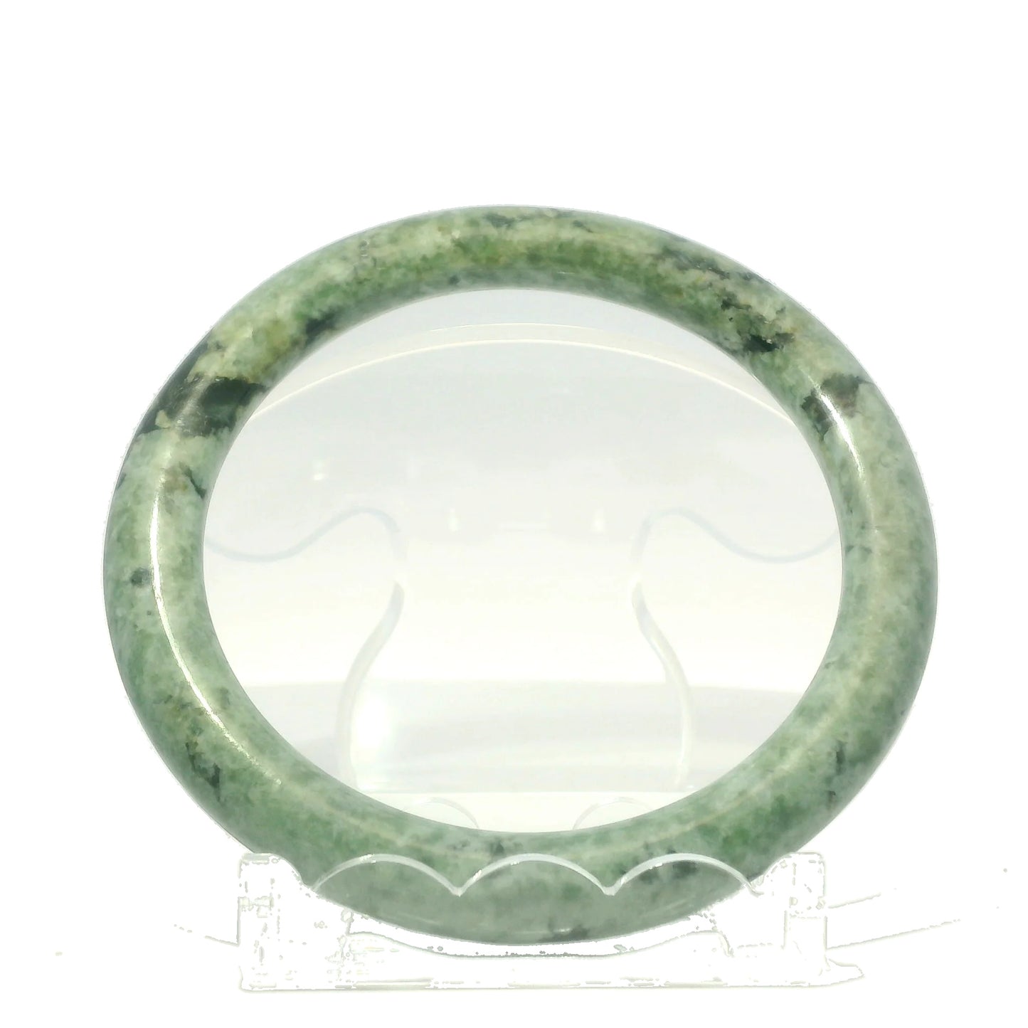 Natural Burmese Jadeite Bangle – Size 56 | SL298