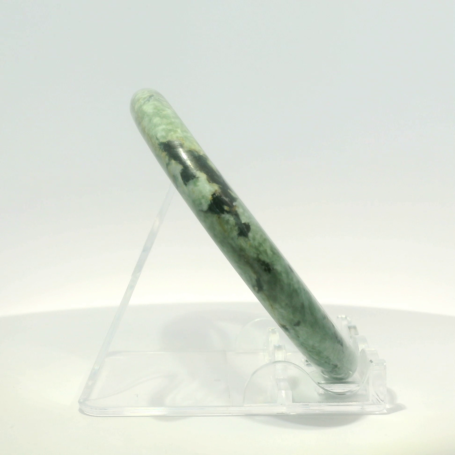 Natural Burmese Jadeite Bangle – Size 56 | SL298