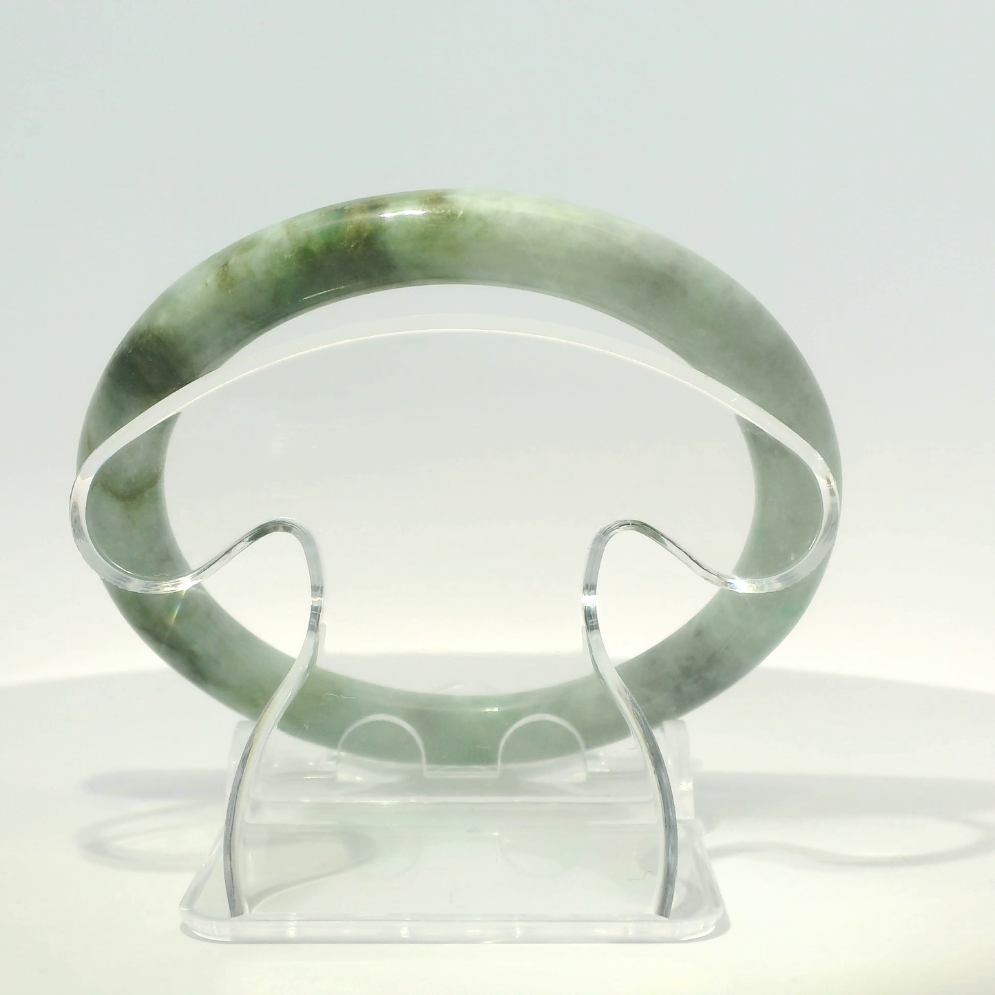 Natural Burmese Jadeite Bangle – Size 56 | SL301