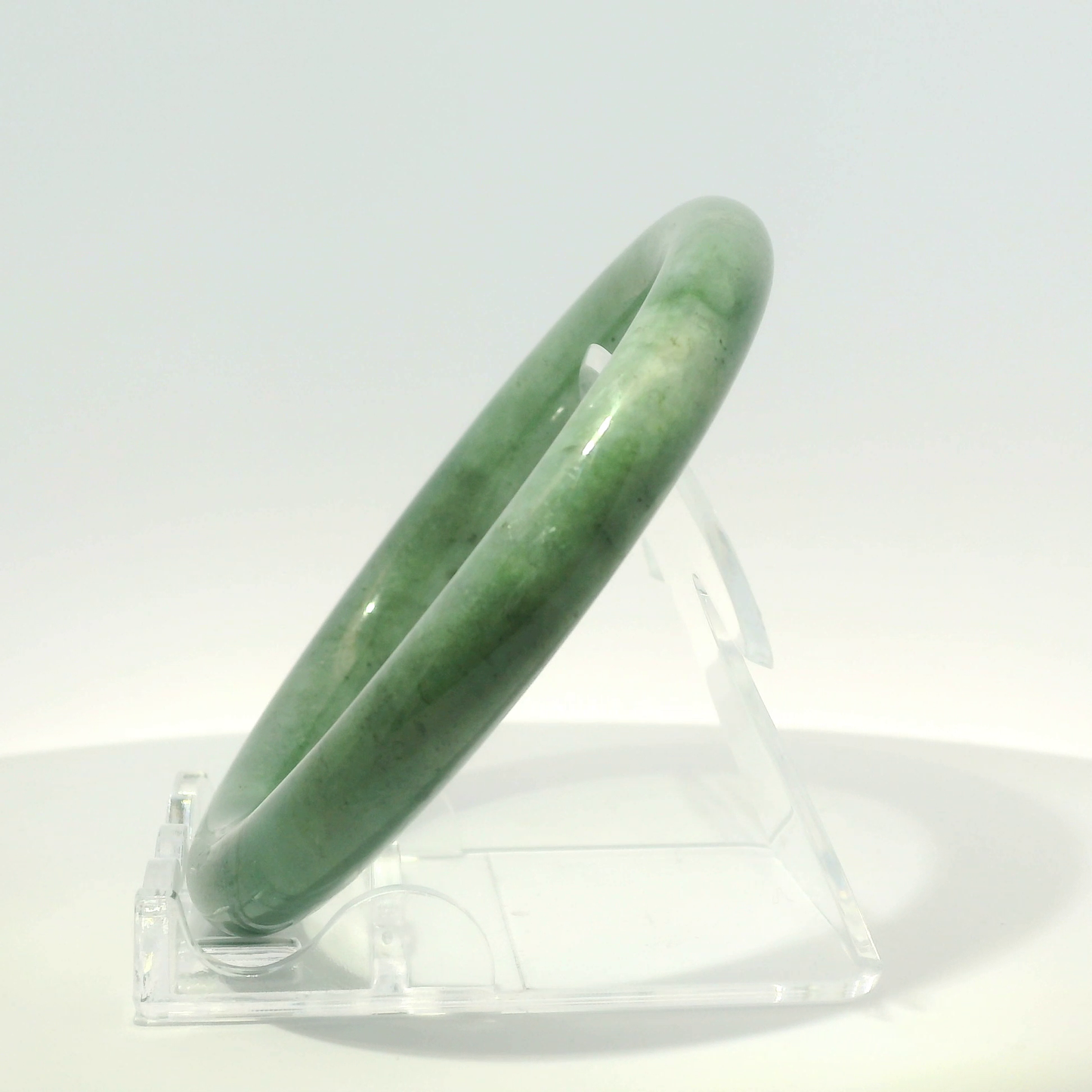 Natural Burmese Jadeite Bangle – Size 57 | SL302