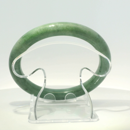 Natural Burmese Jadeite Bangle – Size 57 | SL302