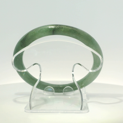 Natural Burmese Jadeite Bangle – Size 56 | SL307