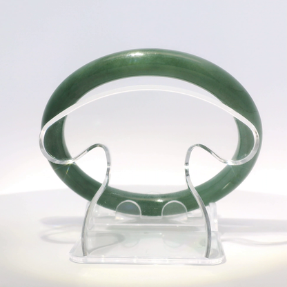 Natural Burmese Jadeite Bangle | SL356