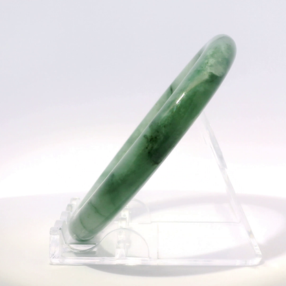 Natural Burmese Jadeite Bangle – Size 57 | SL363