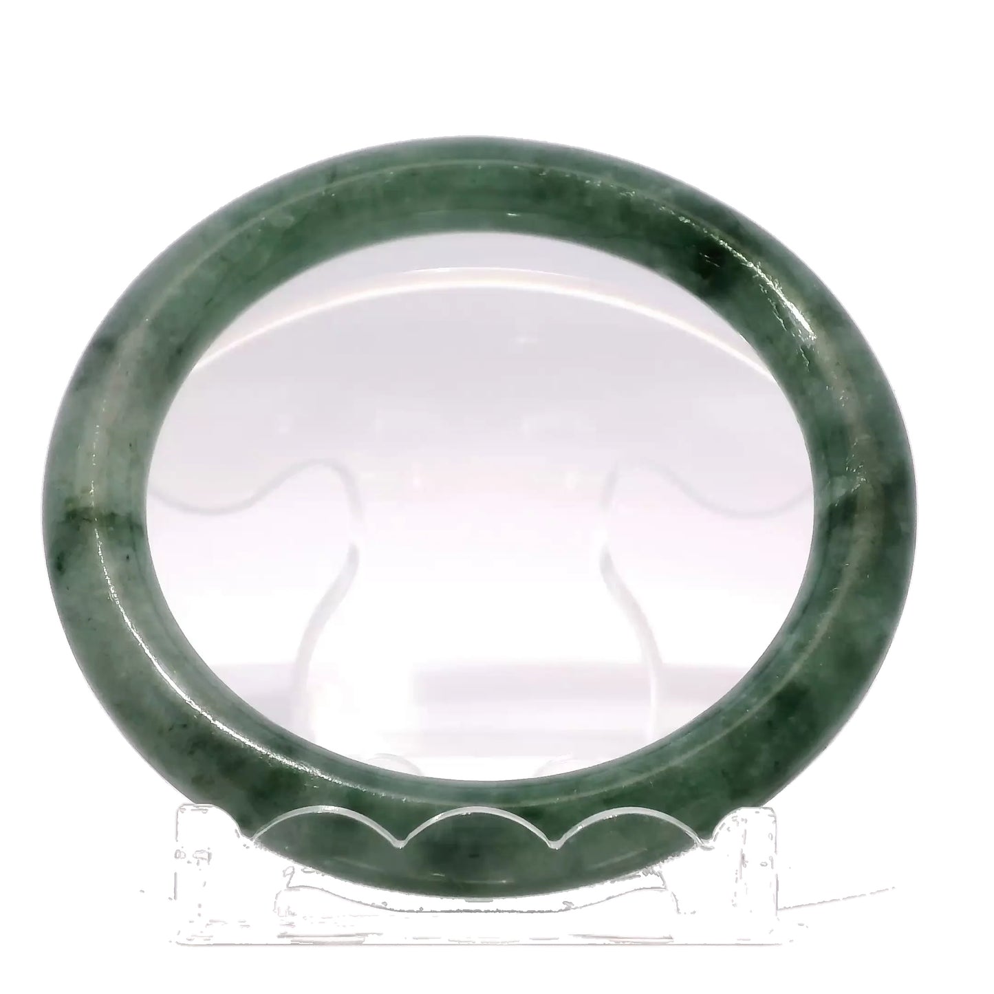 Natural Burmese Jadeite Bangle – Size 57 | SL365